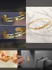 Customized Name Bracelet And Rings