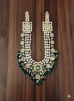 Designer Green Kundun Rani Mala
