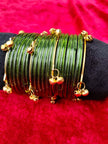 Jelly Bangles With Kashmiri Bangles