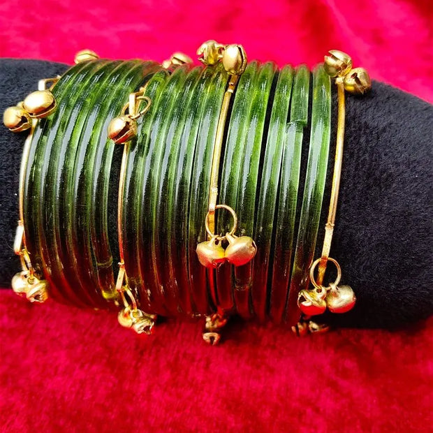Jelly Bangles With Kashmiri Bangles