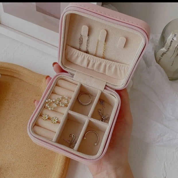 Square Peach Jewelery Box