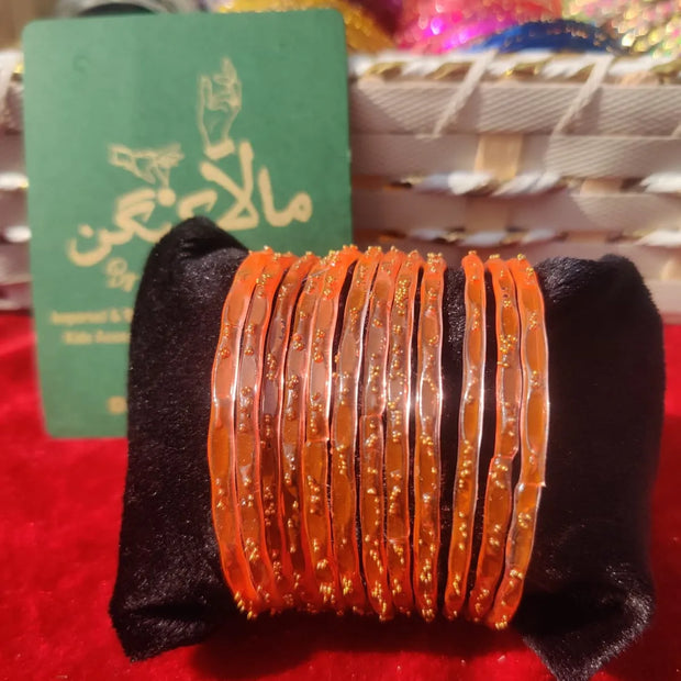 Rainbow  orange bangles