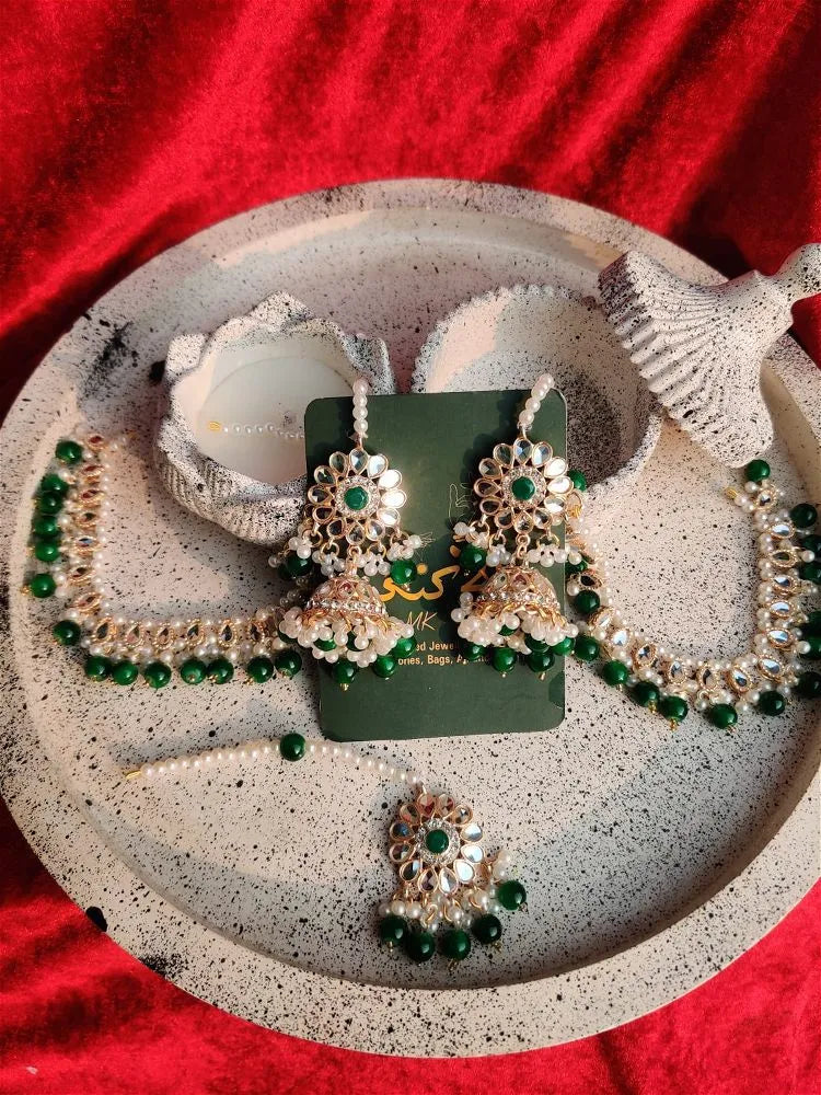 Green Saharae Earring
