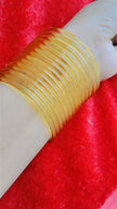 Yellow Jelly Bangles