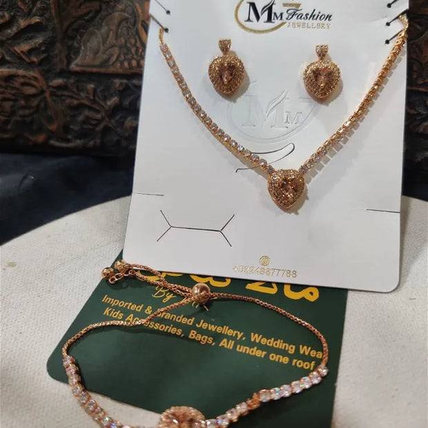 Zircon Heart Set
