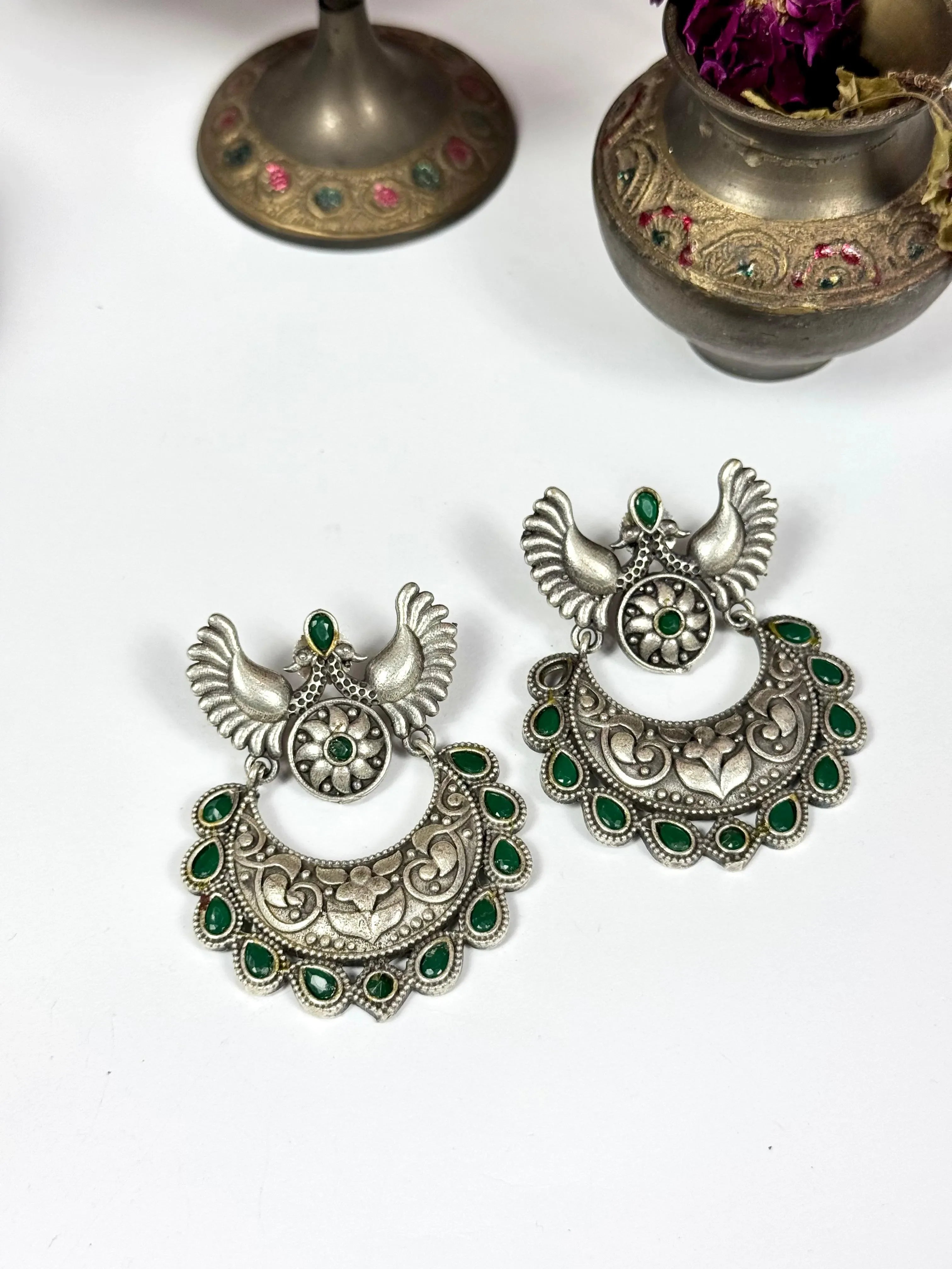 Birds Antique Eraings