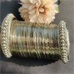 Aima Silver Steel Bangles Set