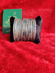 Kanch Dark Grey Bangles