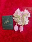 Pink Tulip Hair Clip