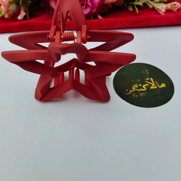 Red Star HairClip