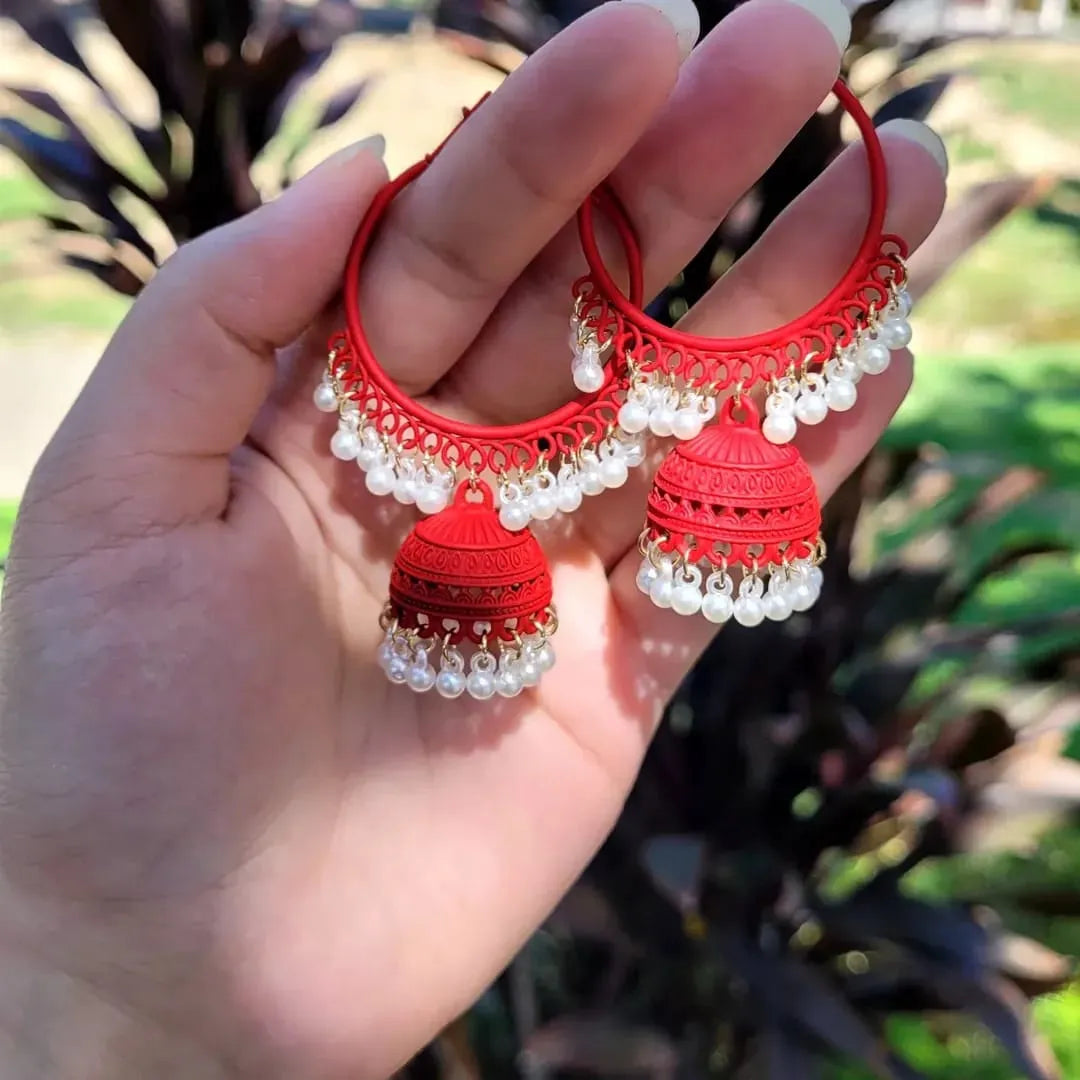Sehar Red Jumkie