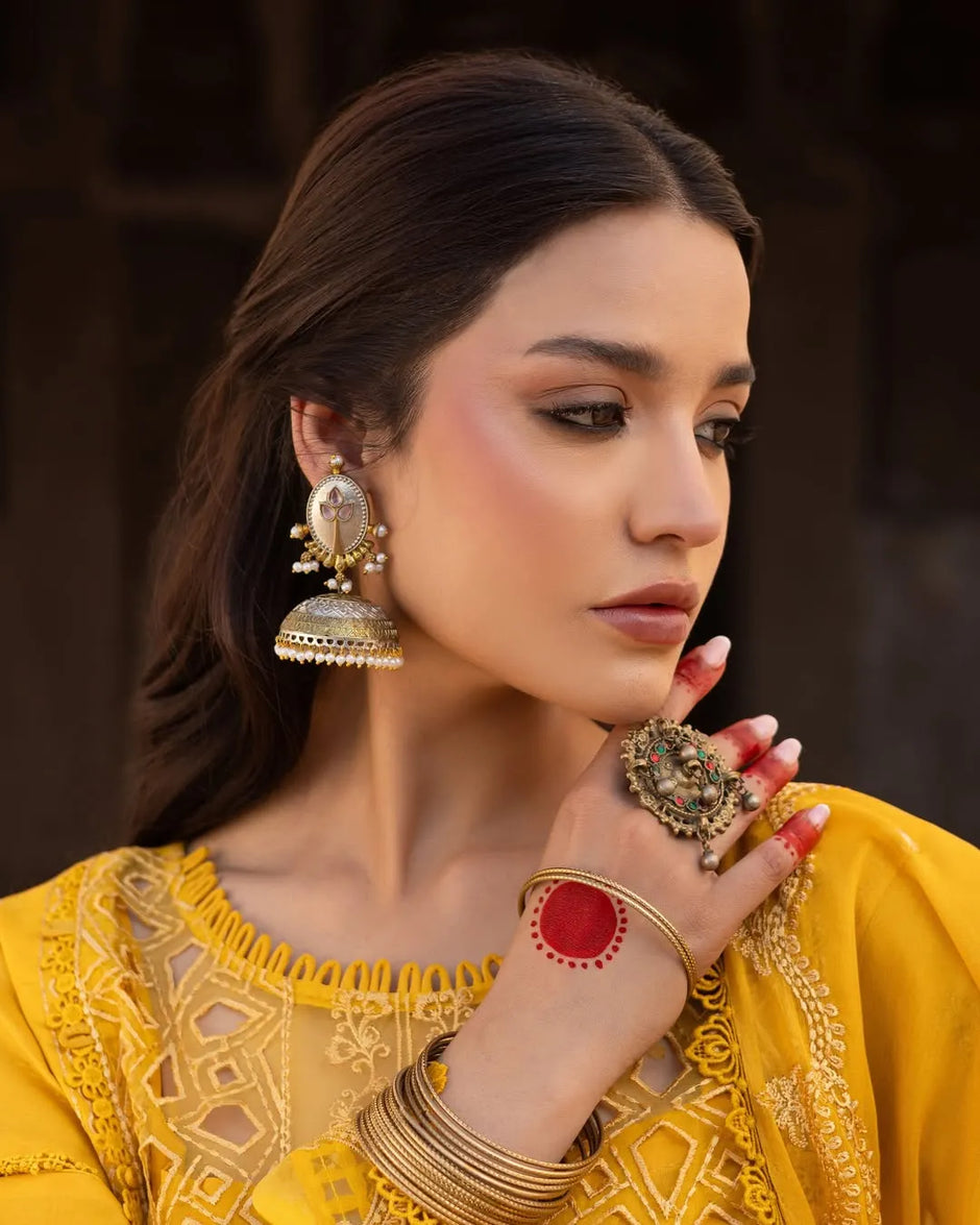 Dual Tone jhumka