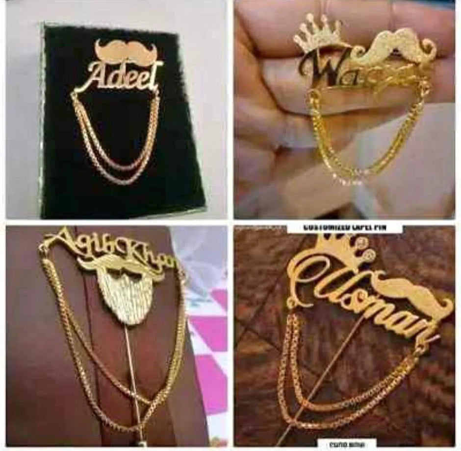 Customized Name Stud