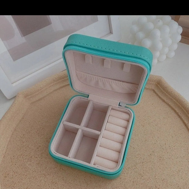 Square Sea Green Jewelery Box