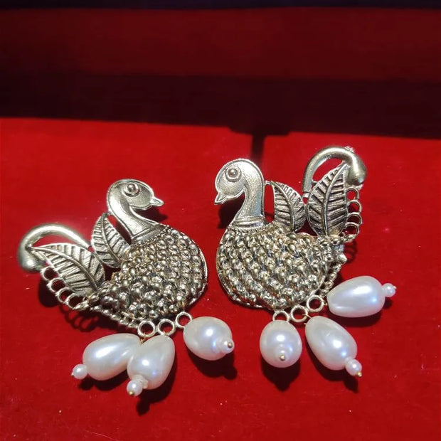 Duck earrings