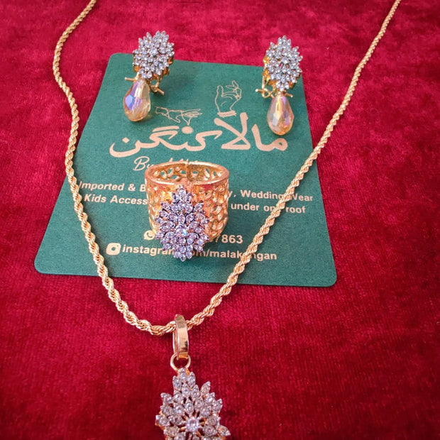 Gold Platted Sliver Set