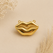 Golden Lips Mini Clutch