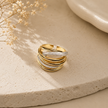 Golden Layer Ring