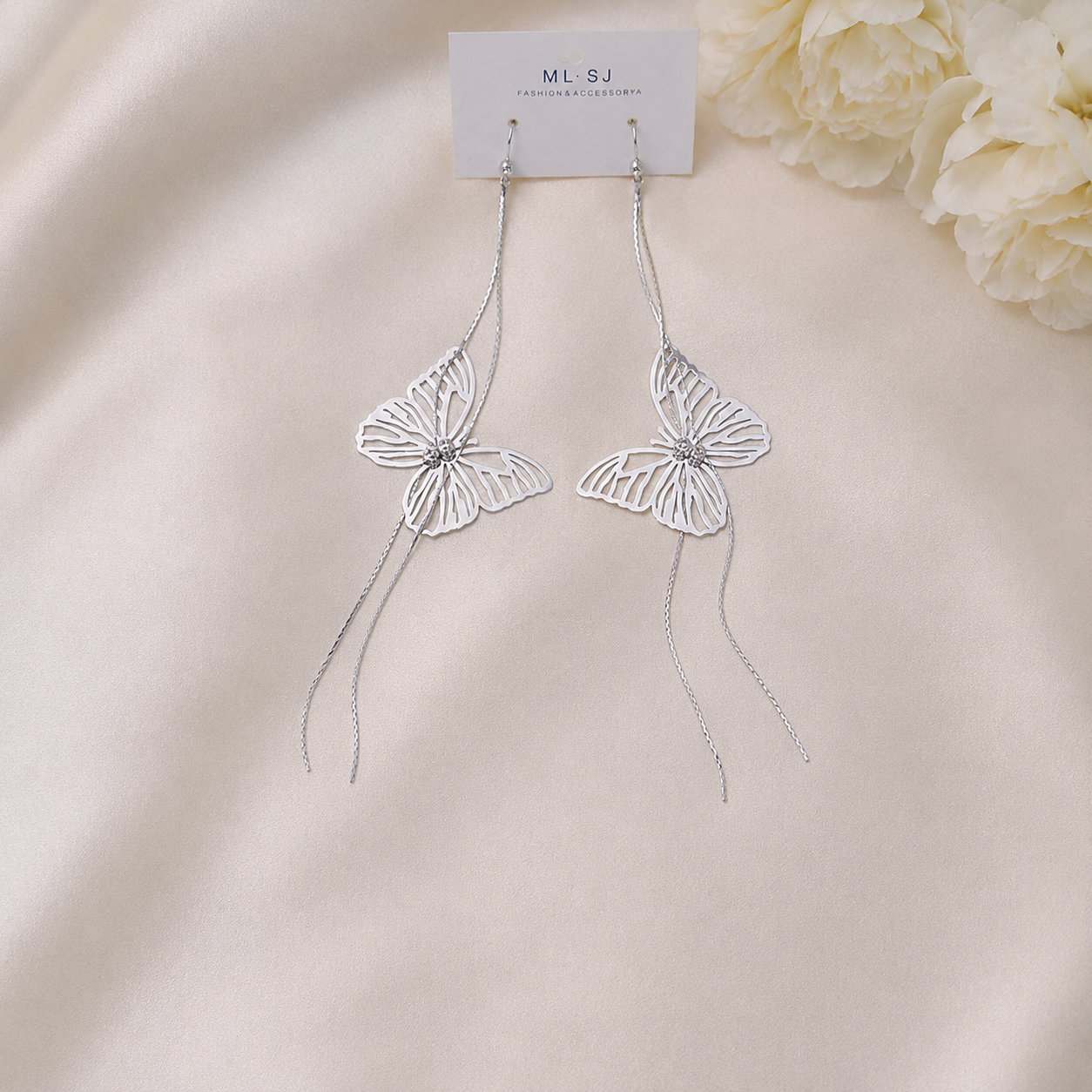 Butterfly Drop Earrings