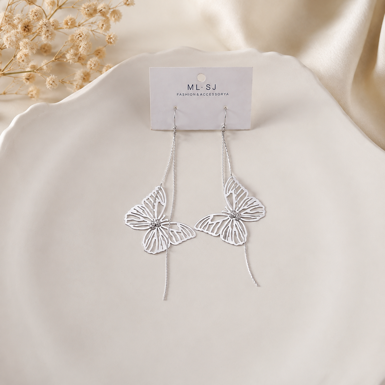 Butterfly Drop Earrings