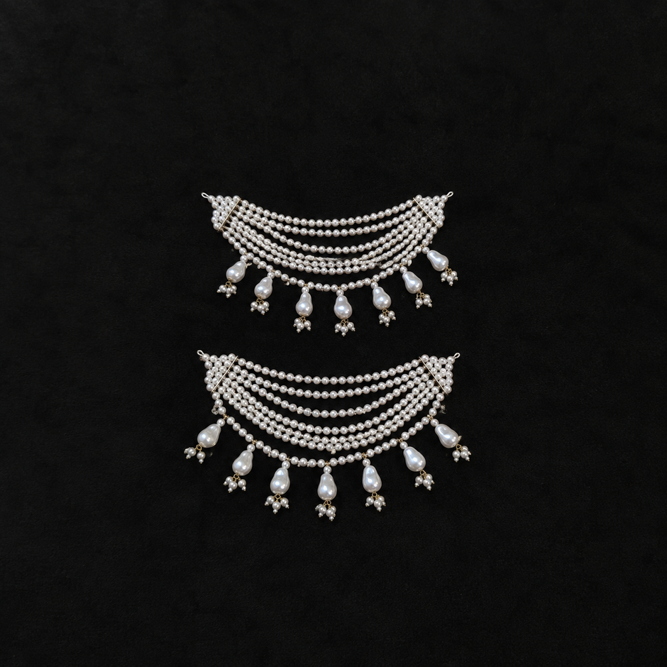 Pearl Bridal Hair Sahara