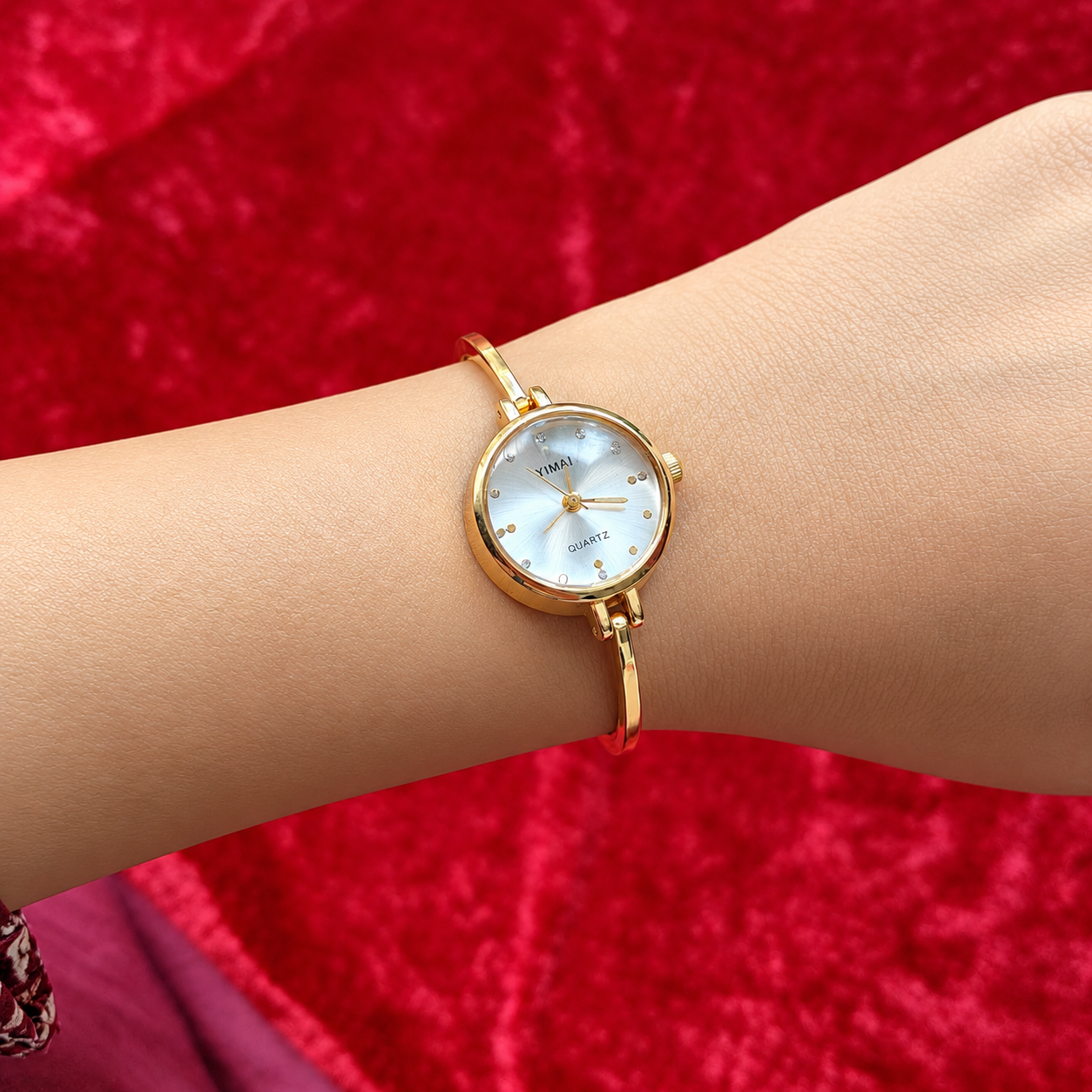 White Cuff Watch