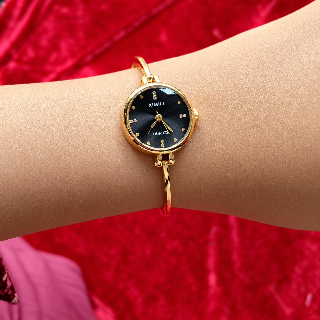 Black Cuff Watch