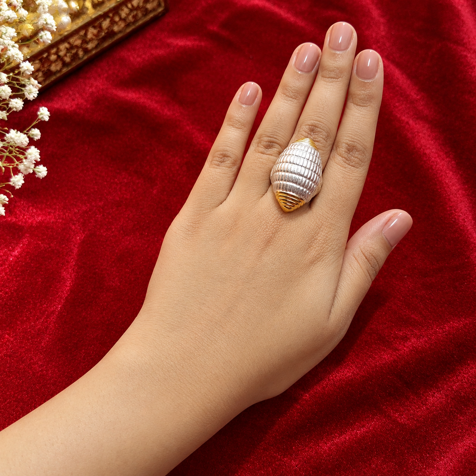 Silver Ball Ring