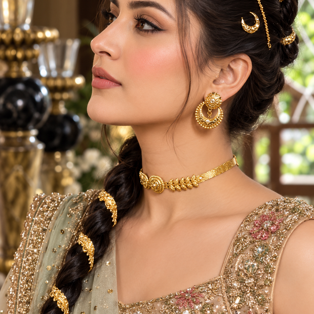 Chand Metal Hair Pin