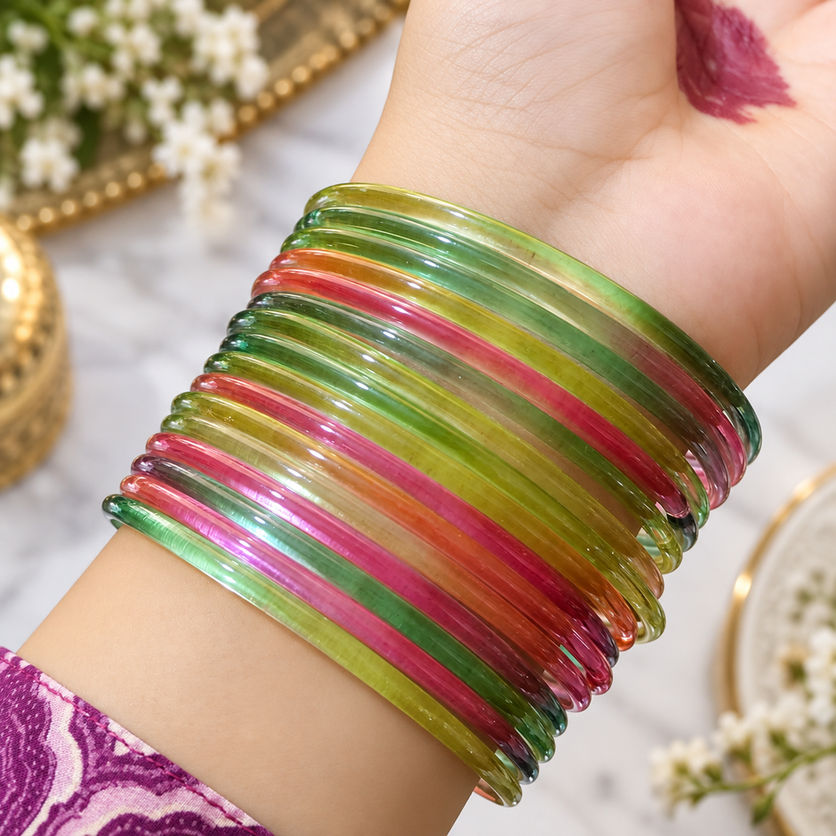 Multi  Jelly Bangles