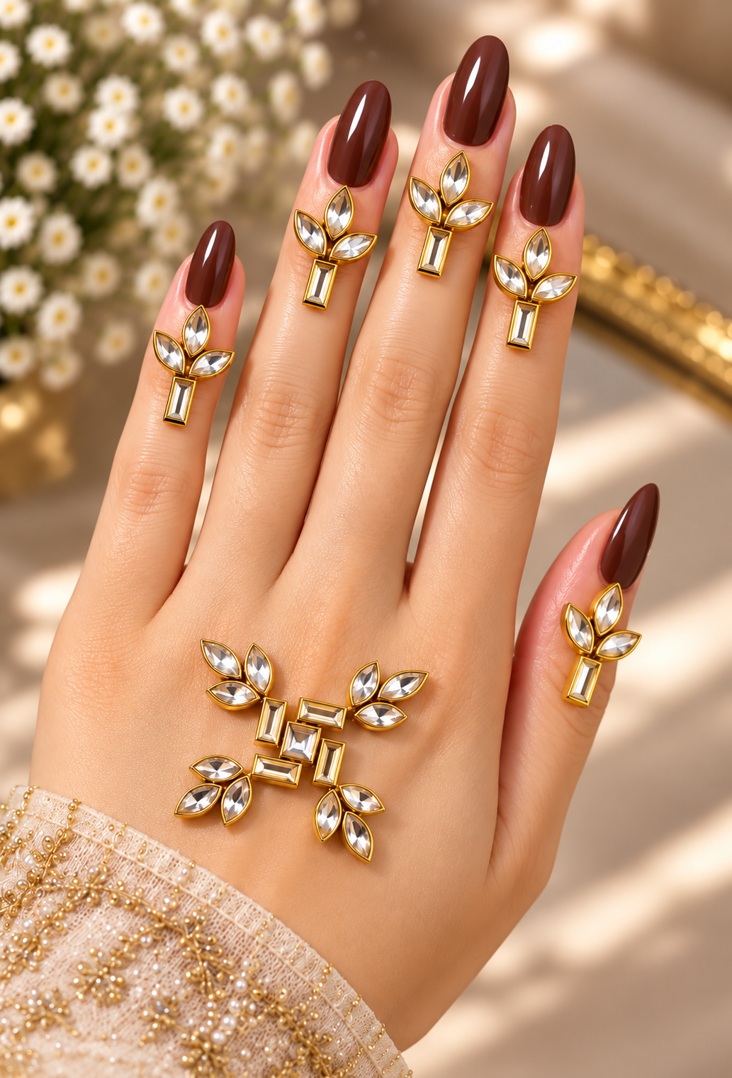 Stick On Punjabi Mehndi