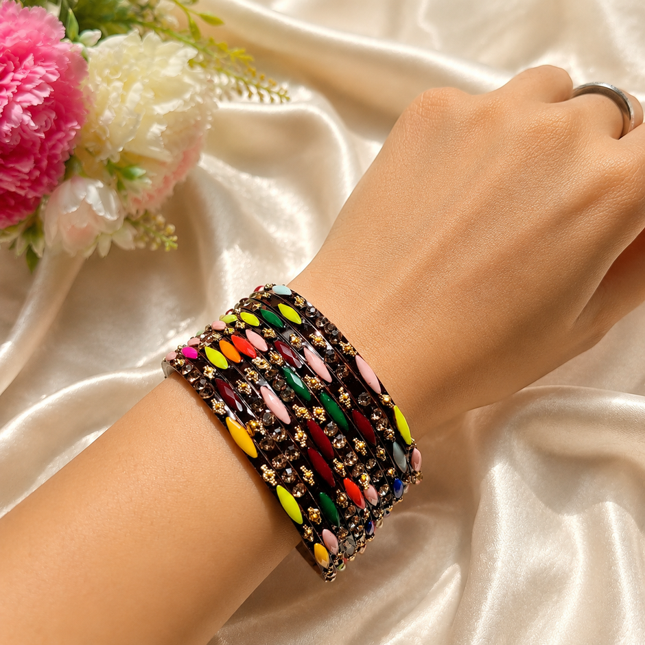 Brown Stone Bangle