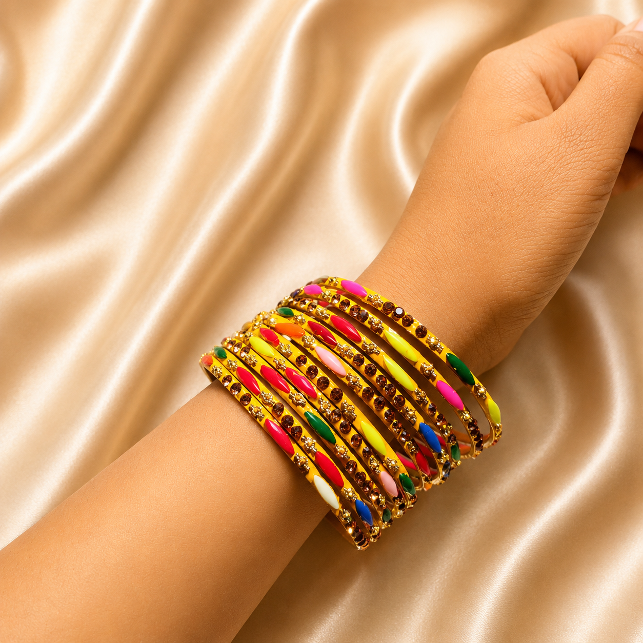 Yellow Stone Bangle