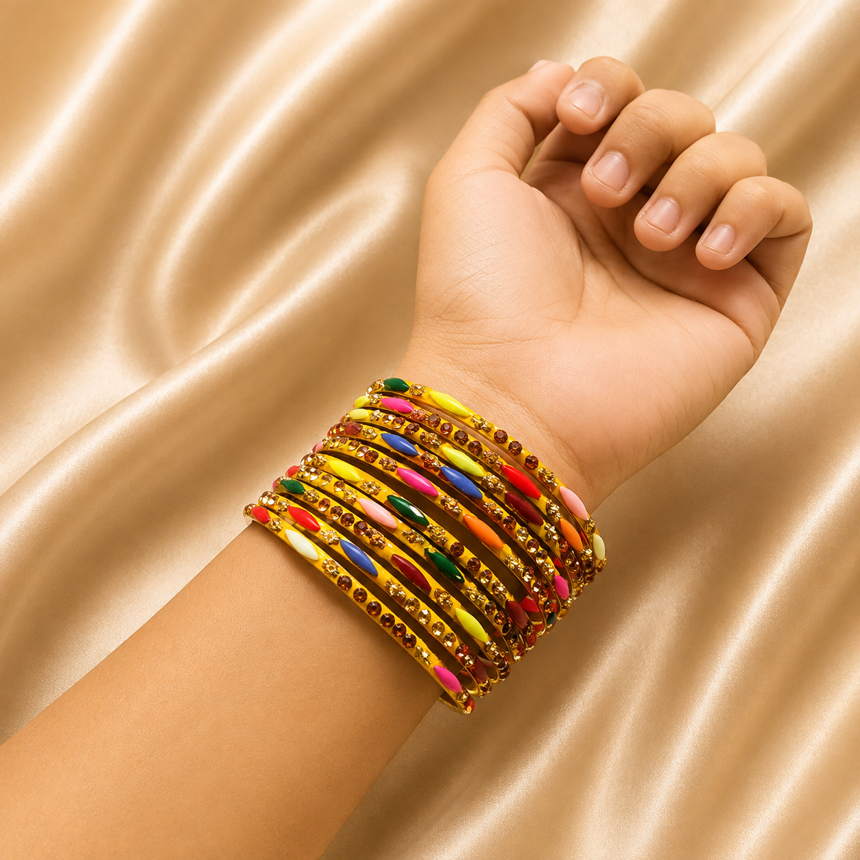 Yellow Stone Bangle