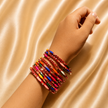 Red Stone Bangle