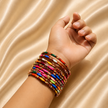Red Stone Bangle