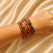 Red Stone Bangle