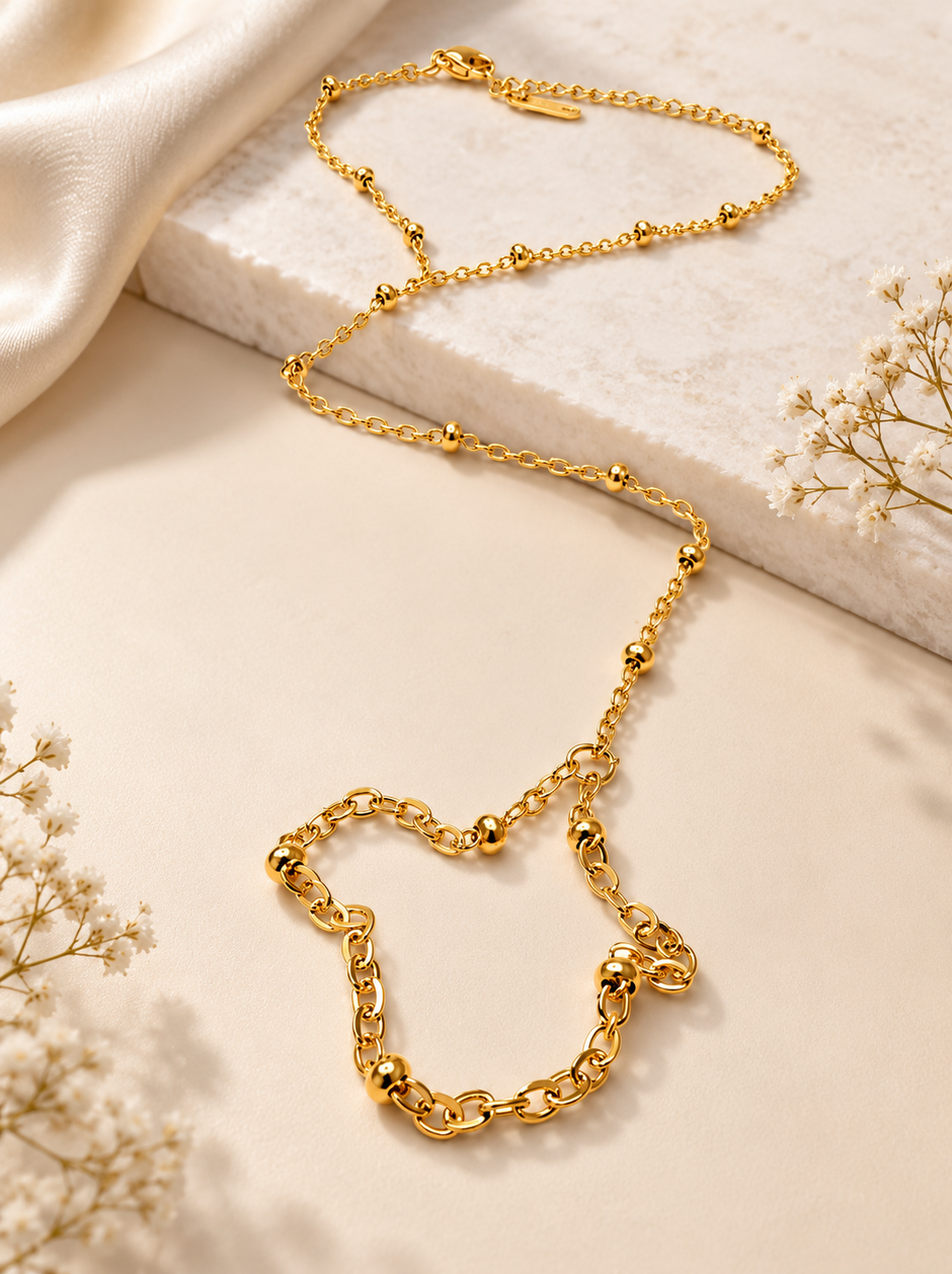 Golden Link Bracelet