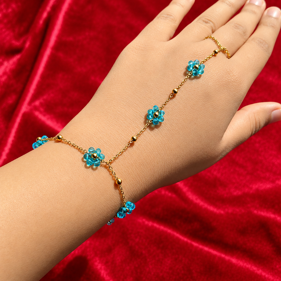 Farozi Tulip Ring  Bracelet