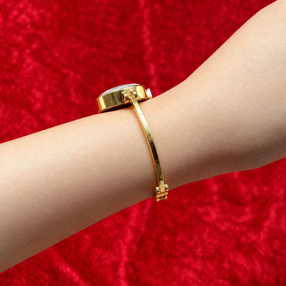 Black Cuff Watch