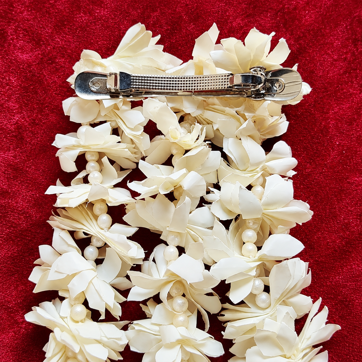 Pearl Floral Gajra