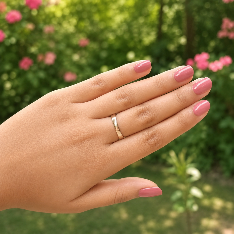 Flower Gold Plated