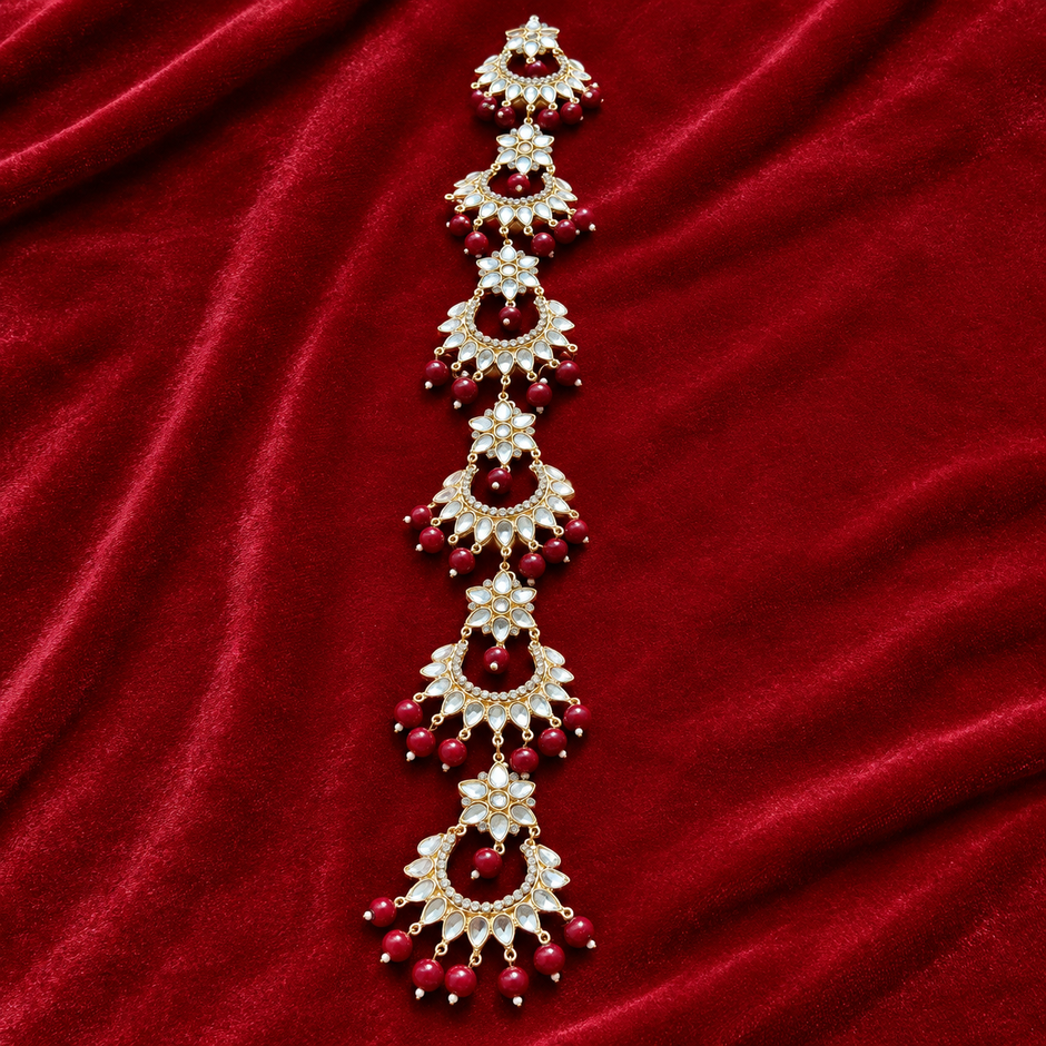 Red Metal Hair Paranda