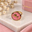Pink Rose Ring