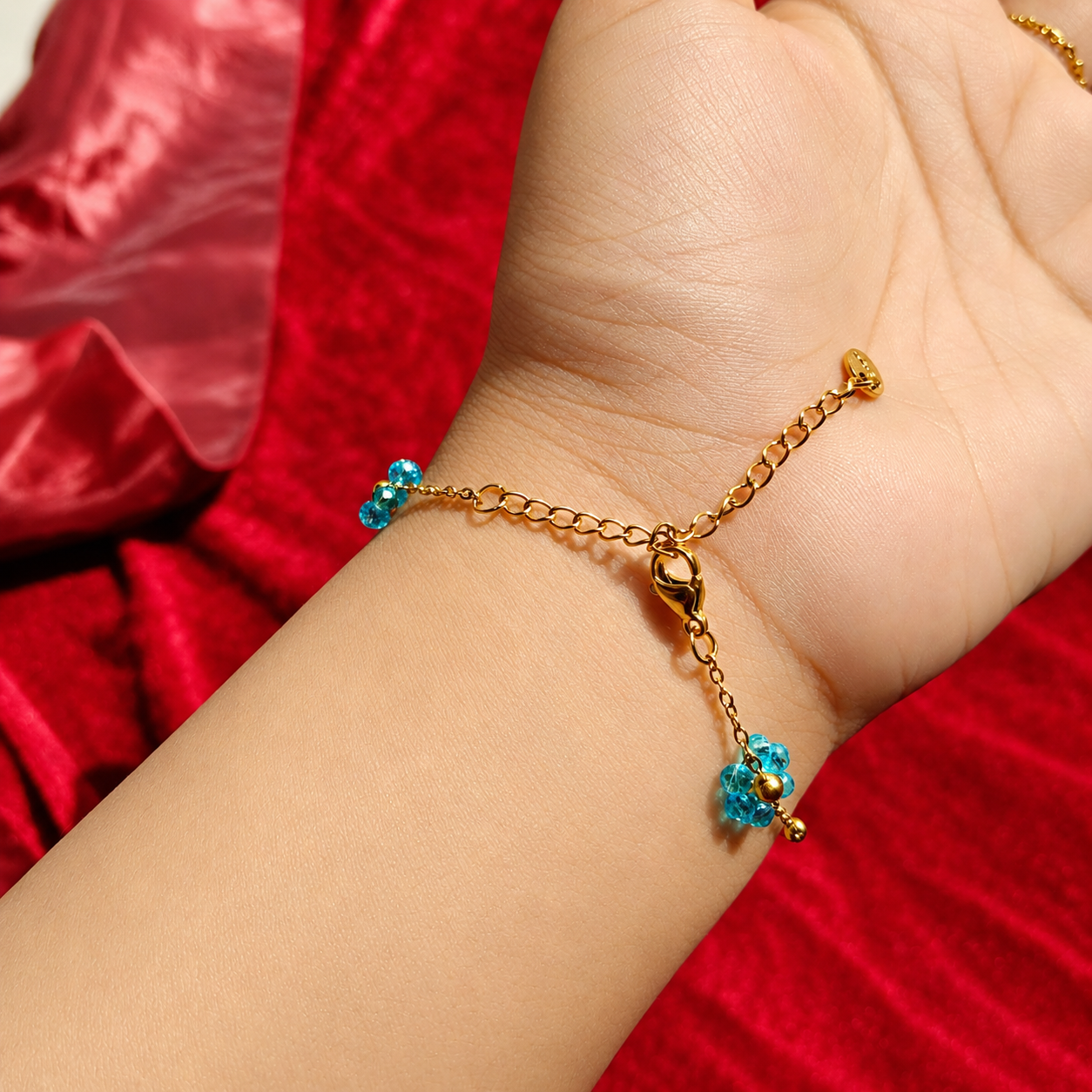 Farozi Tulip Ring  Bracelet