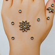 Sticker Kundun Glam Mehndi
