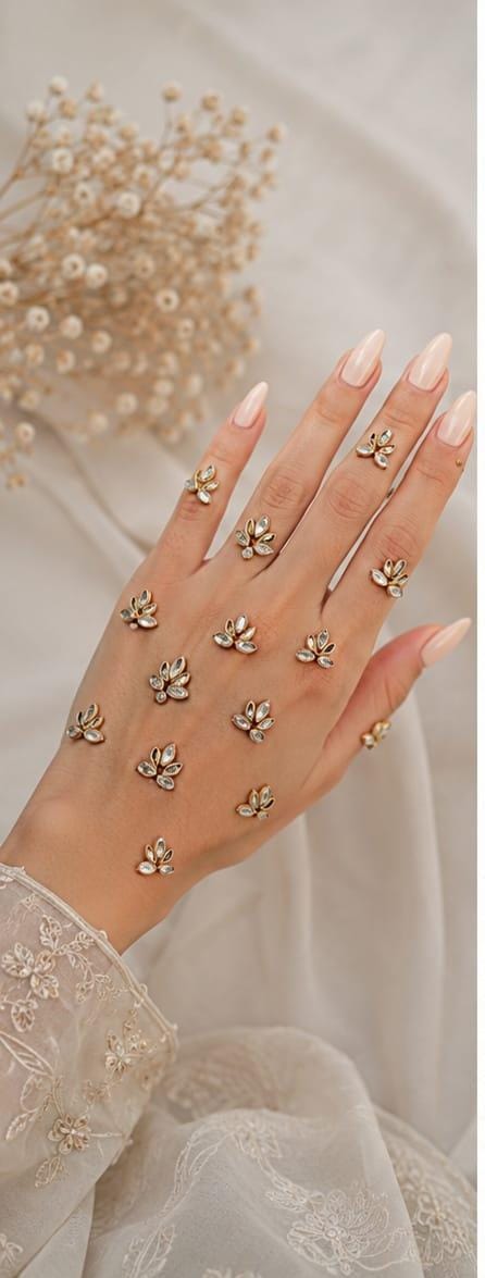 Leaf Kundun Mehndi