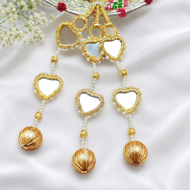 Golden Heart Mirror Latkan