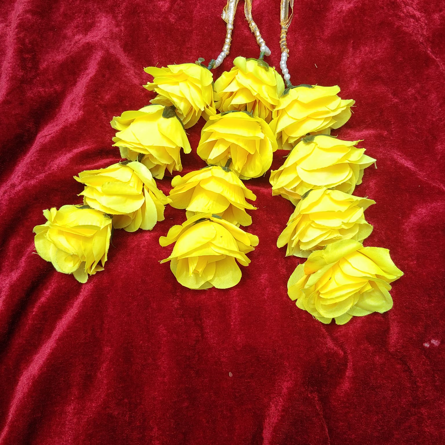 Yellow Floraln Paranda