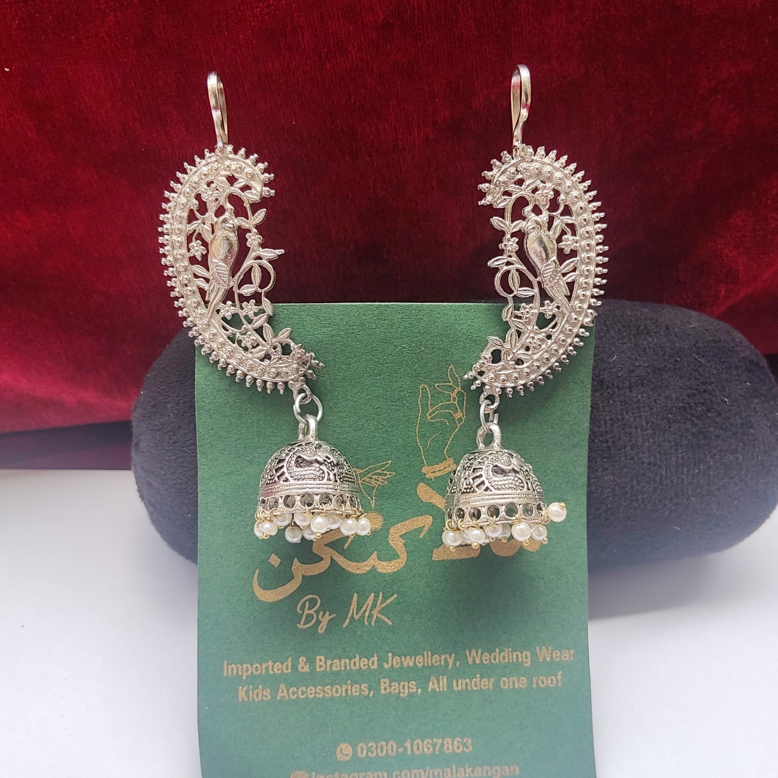 Oxidized Ear-Cuff